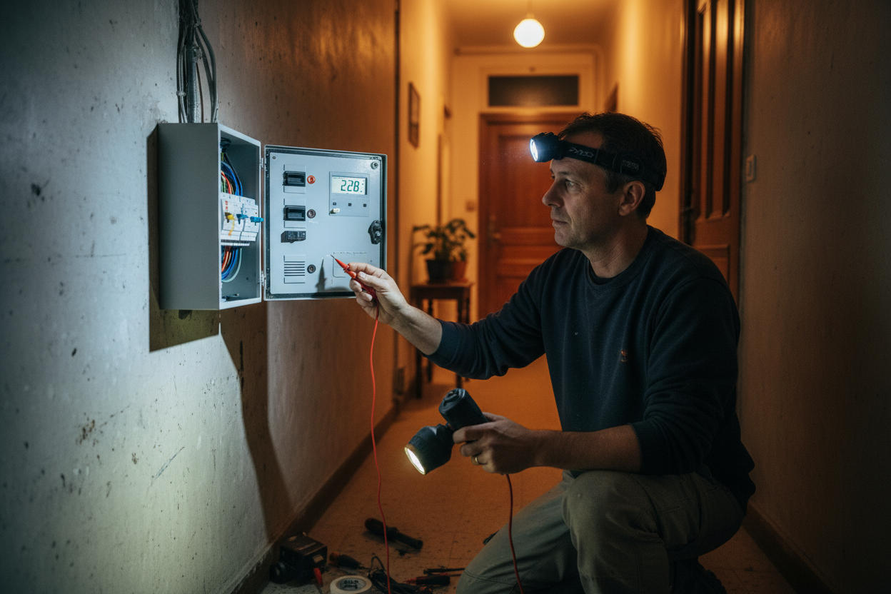 Dépannage électrique d'urgence à Rodez — Intervention rapide 7j/7